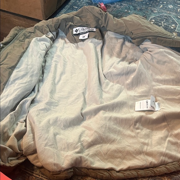 Columbia Olive Green Quilted Jacket - Picture 3 of 5